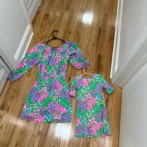 Perfect for Easter Sunday! Mommy and me matching Lilly Pulitzer romper and dress